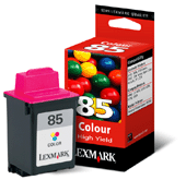 Lexmark High Yield High Resolution Colour Cartridge No. 85